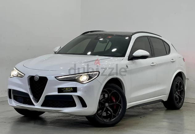 2020 Alfa Romeo Stelvio Quadrifoglio, Agency Warranty-Full Service History-Service Contract-GCC