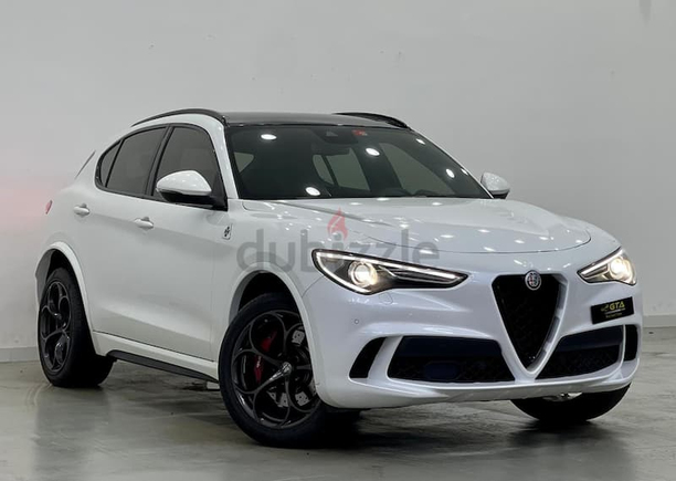 2020 Alfa Romeo Stelvio Quadrifoglio, Agency Warranty-Full Service History-Service Contract-GCC