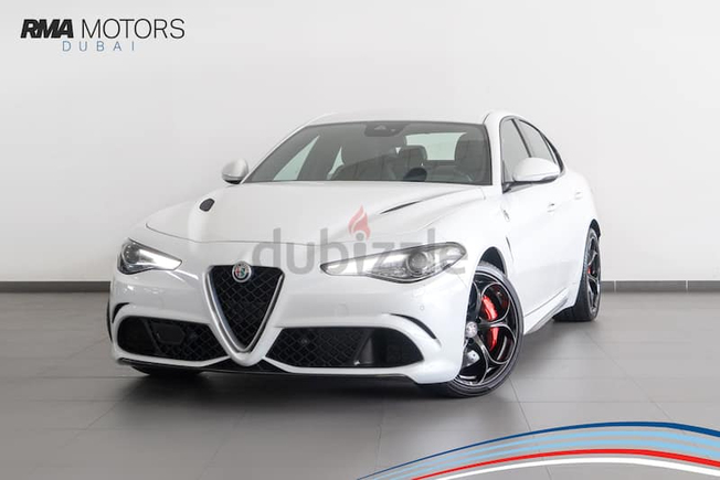 4,410 / month | 0% DP | 2018 Alfa Romeo Giulia Quadrifoglio / Alfa Romeo Service Contract Warr