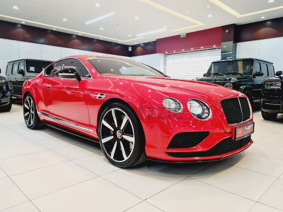 BENTLEY CONTINENTAL GT V8 MULLINER, 2016, GCC, EXCELLENT CONDITION