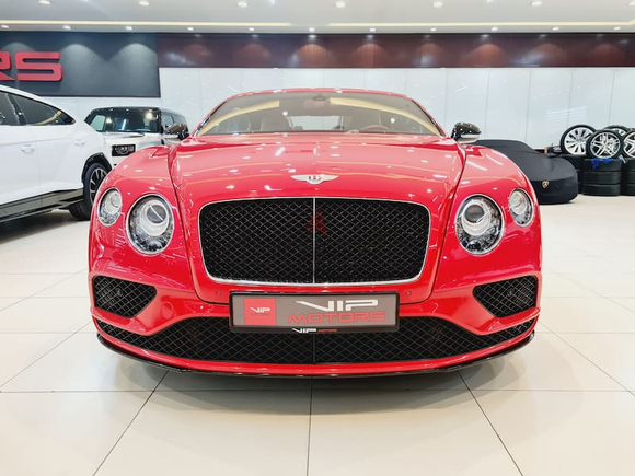 BENTLEY CONTINENTAL GT V8 MULLINER, 2016, GCC, EXCELLENT CONDITION