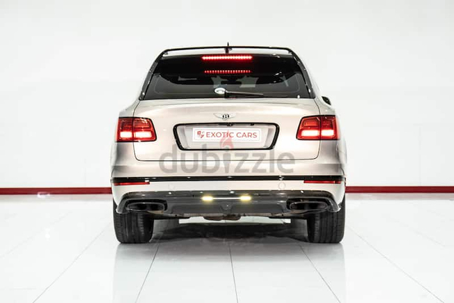 WARRANTY UNTIL DEC 2022 || Bentley Bentayga Full Carbon KIt 2018 Pearl Silver-Tan 48,000 KM