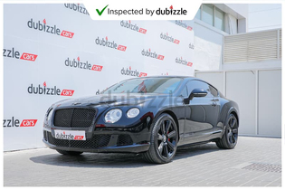 AED12,095/month | 2012 Bentley Continental GT 6.0L | GCC specifications | Ref#29738