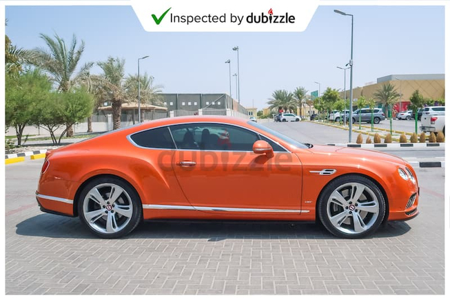 Inspected Car | 2016 Bentley Continental GT V8 S 4.0L | Full Bentley Service | GCC | Ref#31297