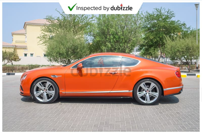 Inspected Car | 2016 Bentley Continental GT V8 S 4.0L | Full Bentley Service | GCC | Ref#31297