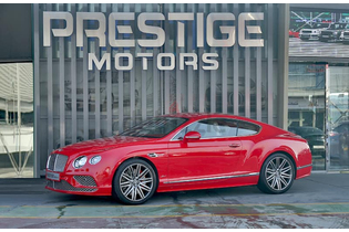 Bentley Continental Speed GCC 2016 Perfect condition inside and out