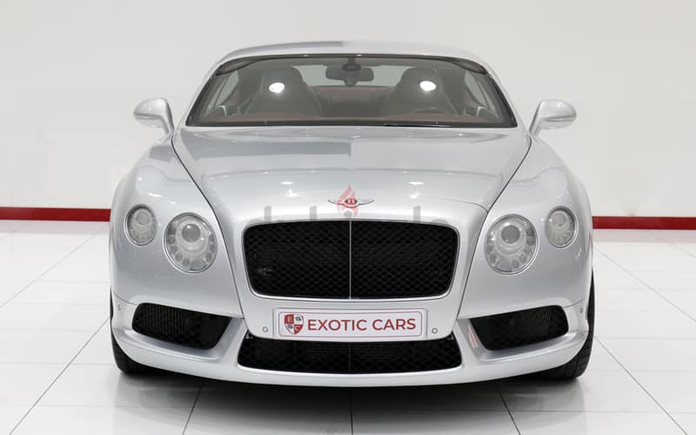 WARRANTY AVAILABLE || Bentley GT V8 2015 Grey-Ivory+Red 36,000 KM