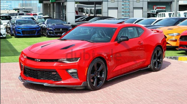 *Clean Excellent Condition*2SS Camaro V8 6.2L 2018,Original Airbags,FullOption,Headupdisplay