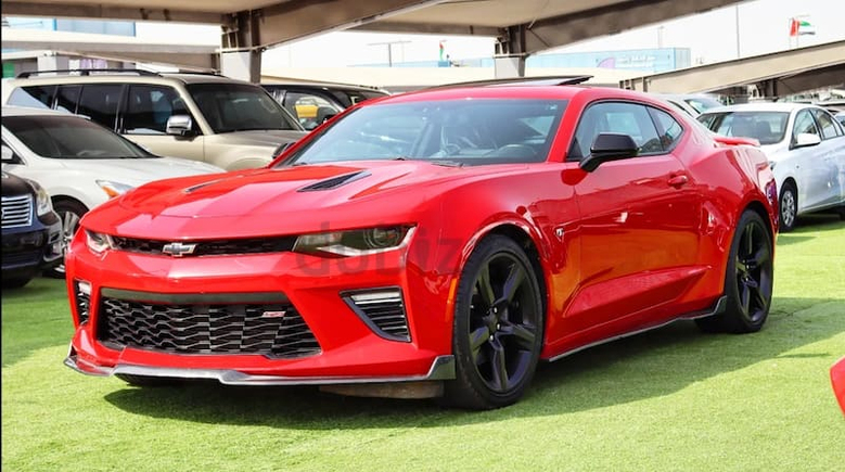 *Clean Excellent Condition*2SS Camaro V8 6.2L 2018,Original Airbags,FullOption,Headupdisplay