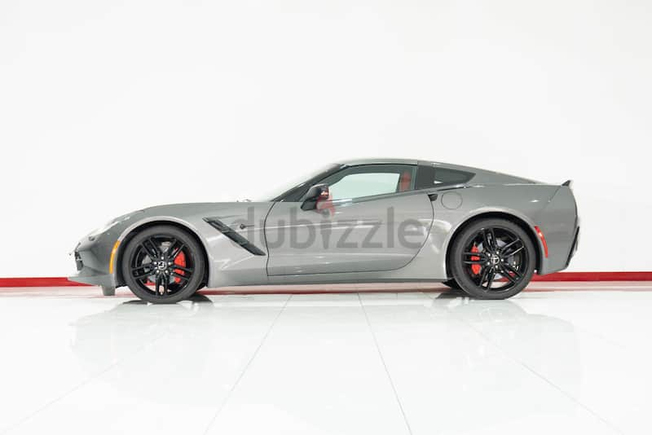 WARRANTY AVAILABLE|| Chevrolet Corvette 2015 Grey-Red 72,000 KM