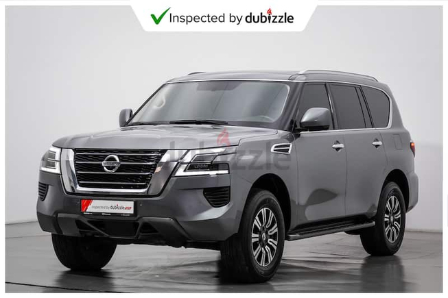 AED2720/month | 2020 Nissan Patrol 4.0L | Full Nissan Service History | GCC Specs | Ref#36263