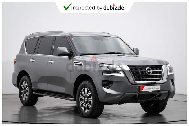 AED2720/month | 2020 Nissan Patrol 4.0L | Full Nissan Service History | GCC Specs | Ref#36263