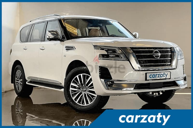 AED 4,390/Month // 2021 Nissan Patrol LE Platinum City SUV // Ref # 1133352