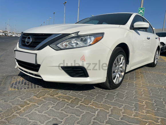 Nissan Altima S 2017 GCC Excellent Condition Accident Free Pearl White