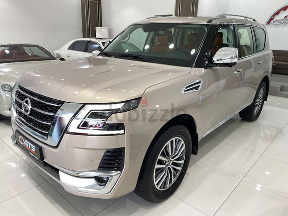 NISSAN PATROL PLATINUM V8 2021 - GCC - 45,000 km - UNDER WARRANTY - EXCELLENT CONDITION