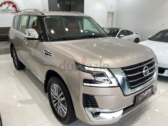 NISSAN PATROL PLATINUM V8 2021 - GCC - 45,000 km - UNDER WARRANTY - EXCELLENT CONDITION