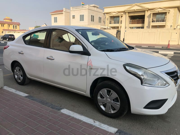 NISSAN SUNNY 2019 GCC SPECS COLOUR WHITE ACCIDENT FREE IN ORIGINAL CONDITION.