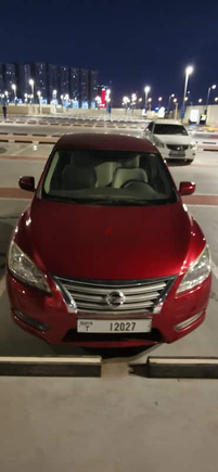 Nissan Sentra 2013 Red Color Fully Automatic GCC Specs for Sale