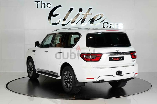 2021 NISSAN PATROL TITANIUM l REAR SEAT ENTERTAINMENT l WARRANTY+SERVICE [ABU-DHABI SHOWROOM]