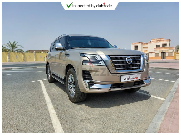 AED4125/month | 2021 Nissan Patrol LE Platinum 5.6L | Full Nissan Service | GCC Specs | Ref#16900