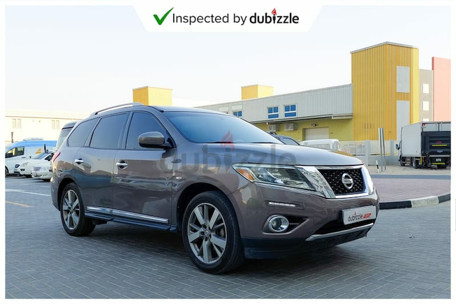 AED1036/month | 2014 Nissan Pathfinder SV 3.5L | GCC specifications | Ref#17453