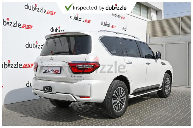 AED3434/month | 2020 Nissan Patrol Se Platinum 4.0L | GCC Specifications | Ref#39364