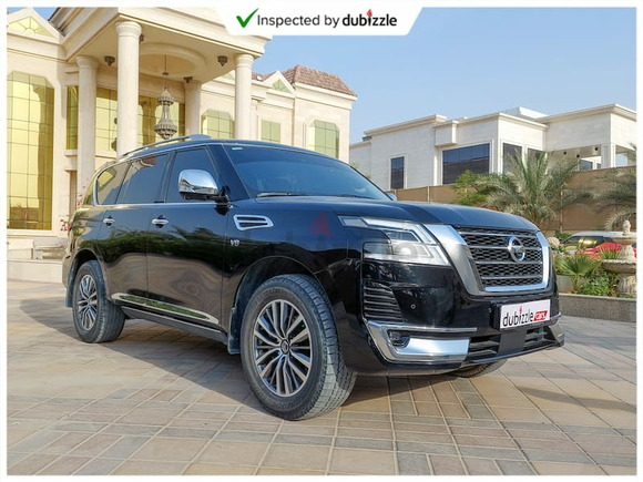 Inspected Car | 2021 Nissan Patrol LE Platinum 5.6L | Full Nissan Service | GCC | Ref#20629