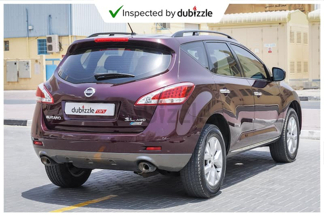 AED797/month | 2015 Nissan Murano SL 3.5L | GCC specifications | Ref#26896