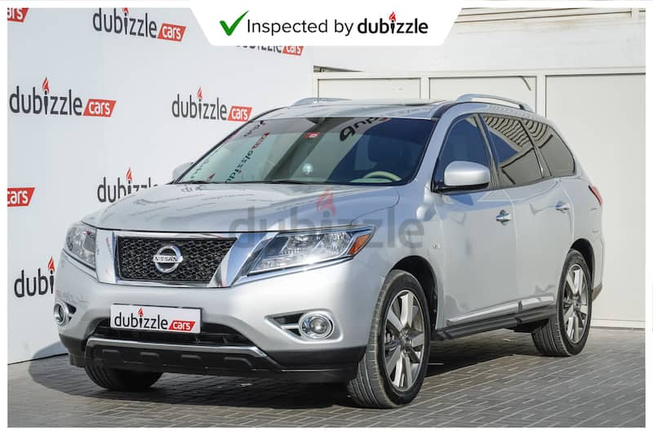 AED987/month | 2014 Nissan Pathfinder SV 3.5L | GCC Specifications | Ref#31559