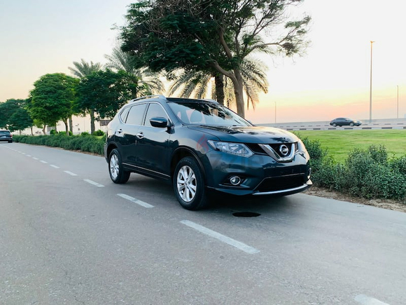 AED 1160/M GCC NISSAN XTRAIL 2017 MODEL 4WD 100% BANK FINANCE AVAILABLE ON 0% DP