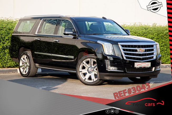CADILLAC ESCALADE - 2017 - GCC - 2725 AED/MONTHLY - 1 YEAR WARRANTY UNLIMITED KM AVAILABLE