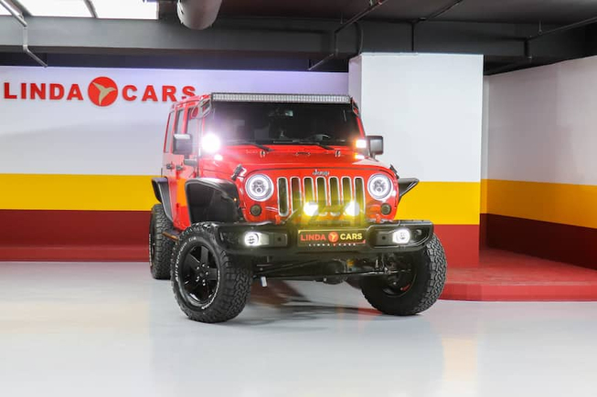 AED 1,730 monthly | Warranty | Flexible D.P. | Jeep Wrangler Unlimited Sahara 2016