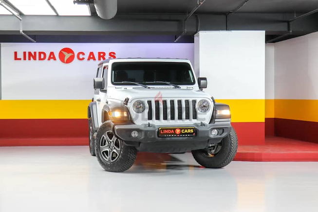 AED 2,285 monthly | Agency Warranty | Flexible D.P. | Jeep Wrangler Sport 2020