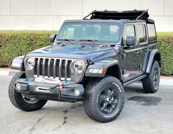 2021 JEEP WRANGLER UNLIMITED RUBICON 4XE, SOFT TOP. 4DR SUV,ELECTRIC,HYBRID AND PETROL, 4CYL 2.0 T