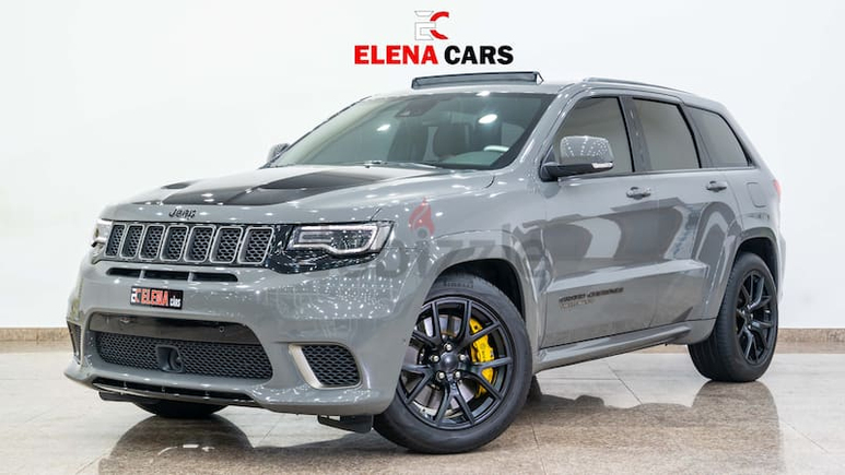 JEEP GRAND CHEROKEE TRACK HAWK 2021 - GCC - UNDER WARRANTY AL FUTTAIM - EXCELLENT CONDITION