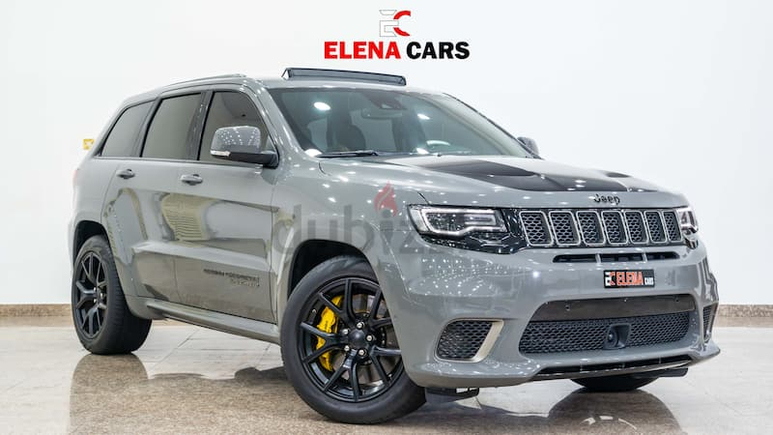 JEEP GRAND CHEROKEE TRACK HAWK 2021 - GCC - UNDER WARRANTY AL FUTTAIM - EXCELLENT CONDITION