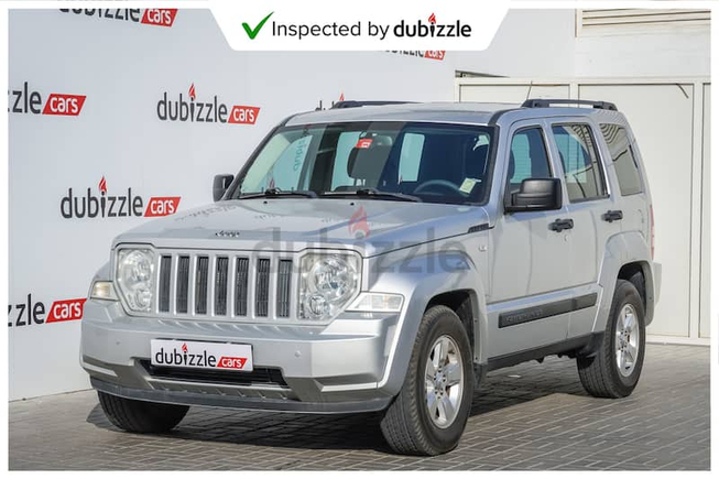 AED1645/month | 2012 Jeep Cherokee 3.7L | GCC specifications | Ref#28139