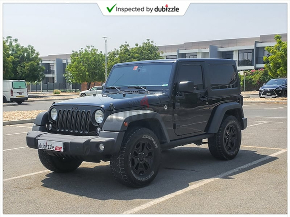 AED1459/Month | 2017 Jeep Wrangler 3.6L | Full Jeep Service | GCC Specifications | Ref#33123