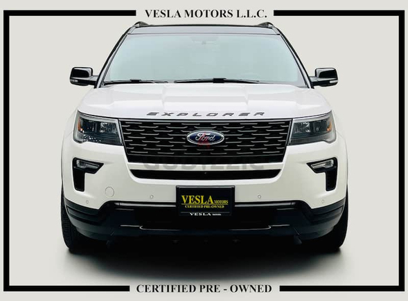 WARRANTY!!! + SPORT + BLACK LINE + V6 ECOBOOST + 4WD + LEATHER + NAVIGATION / GCC / 2018 / 1,810 DHS