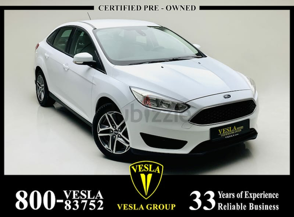 LEATHER SEATS + NAVIGATION + ALLOY WHEELS / GCC / 2018 / DEALER WARRANTY UNTIL 30/07/2023 / 805 DHS