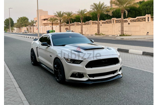 2017 MUSTANG GT/V8 full premium special color pearly white car in very excellent condition
