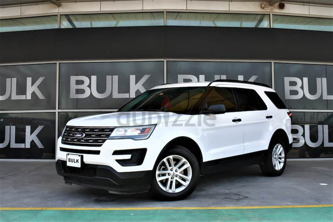 Ford Explorer - Original Paint - Full Service History - GCC - AED 1,475 Monthly Payment - 0 % DP