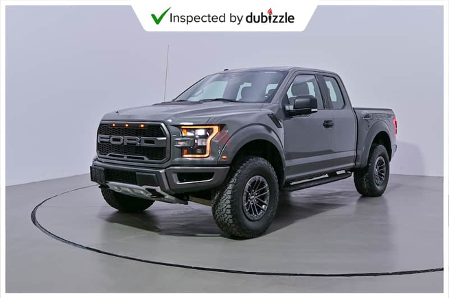 AED3403/month | 2020 Ford F-150 SVT Raptor 3.5L | Full Ford Service History | GCC Specs | Ref#15033