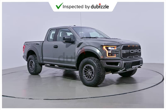 AED3403/month | 2020 Ford F-150 SVT Raptor 3.5L | Full Ford Service History | GCC Specs | Ref#15033