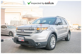 AED1126/month | 2013 Ford Explorer XLT 3.5L | GCC specifications | Ref#32681