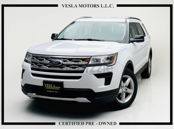 DEALER WARRANTY + FREE SERVICE CONTRACT UNTIL 160,000 KMS / GCC / XLT + 4WD + LEATHER / 2,004 DHS