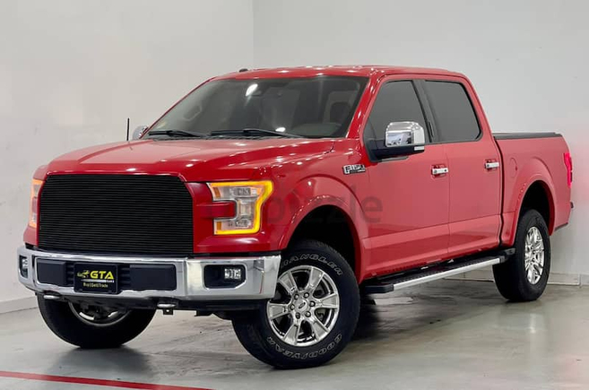 2017 Ford F-150 Lariat, Nov 2023 Ford Warranty + Service Package, Fully Loaded, Low Kms, GCC