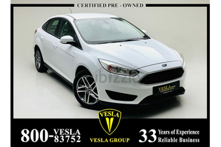LEATHER SEATS + NAVIGATION + ALLOY WHEELS / GCC / 2018 / WARRANTY + FULL SERVICE HISTORY / 588 DHS