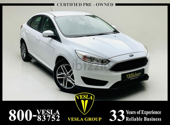LEATHER SEATS + NAVIGATION + ALLOY WHEELS / GCC / 2018 / WARRANTY + FULL SERVICE HISTORY / 588 DHS