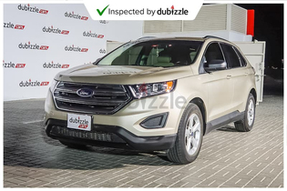 AED912/month | 2017 Ford Edge 2.0L | Full Ford Service History | GCC Specs | Ref#22063